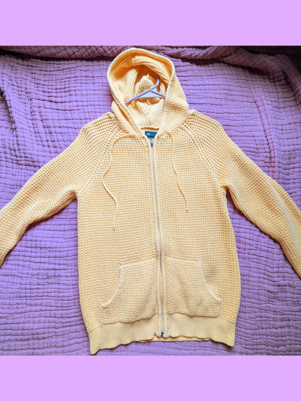 Knit Zip Hoodie - Small
